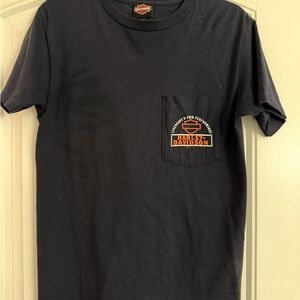 Harley-Davidson Navy Tee with Pocket Logo